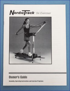 NordicTrack Skier Manual